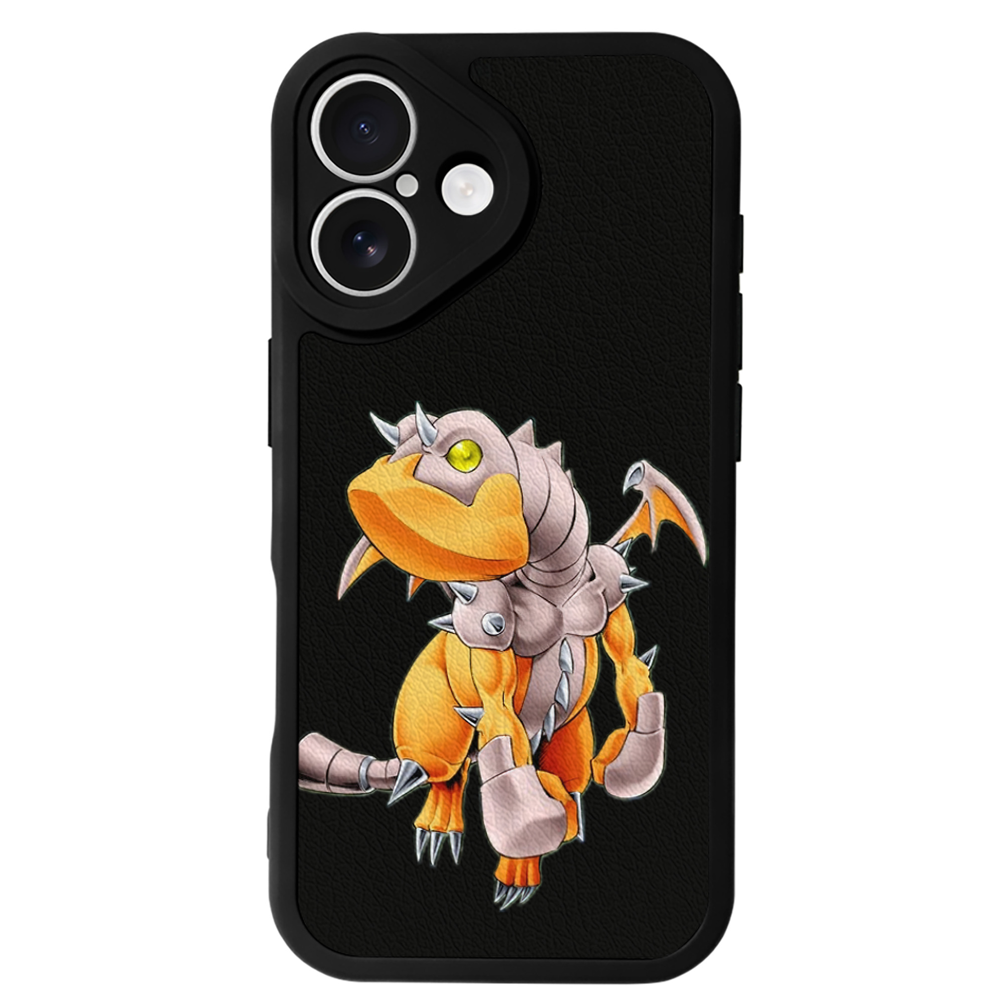 （画像用） 遊☆戯☆王 Yu-Gi-Oh! 【iPhone 16シリーズ対応】シリコンスマホケース（レザー調） 材質：シリコン